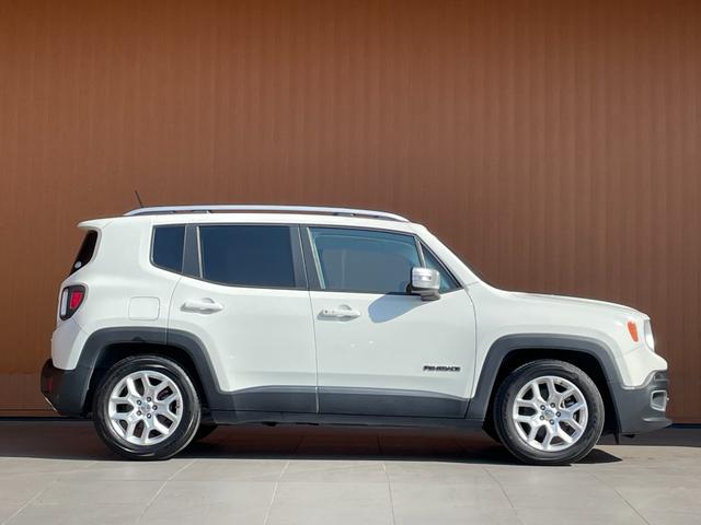 ジープ・レネゲード リミテッド 白革シート シートヒーター パワーシート 社外8インチナビ TV バックカメラ Bluetooth ステアリングヒーター ETC クルコン BSM LKA コーナーセンサー 純正17インチAW ETC(37枚目)