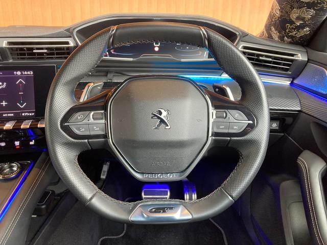 ５０８ ＧＴ　ブルーＨＤｉ　ナッパレザーシート　シートヒーター　メモリナビ　フルセグＴＶ　バックカメラ　ＣａｒＰｌａｙ　ＡＣＣ　ＬＫＡ　ＢＳＭ　メモリ付きパワーシート　ＦＯＣＡＬサウンド　ＬＥＤヘッドライト　純正１８インチＡＷ（10枚目）