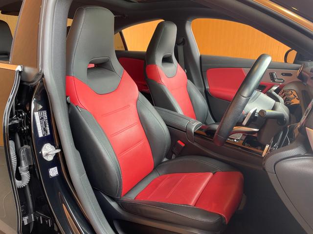 CLAクラス CLA200d AMGライン パナメリカーナグリル サンルーフ 黒赤革シート HUD 360カメラ ナビ TV Bluetooth シートヒーター パワーシート フットトランクオープナー ACC LKA BSM オートハイビーム(32枚目)