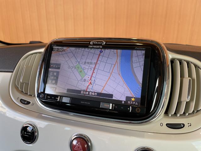 ５００ ツインエア　ラウンジ　社外メモリナビ　バックカメラ　フルセグＴＶ　ＣＤ／ＤＶＤ再生　Ｂｌｕｅｔｏｏｔｈ　ガラスルーフ　ＨＩＤヘッドライト　純正１５インチアルミホイル　アイドリングストップ　ステアリングスイッチ　ＥＴＣ（11枚目）