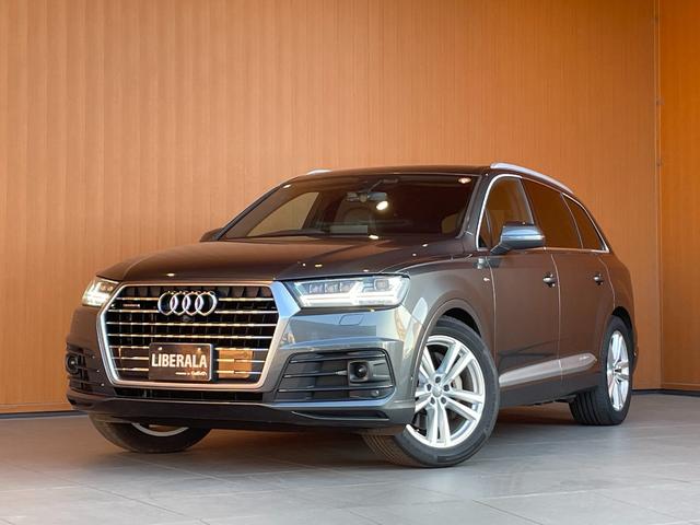 Ｑ７ ４５ＴＦＳＩクワトロ　Ｓラインパッケージ　ワンオーナー　純正ナビ　３６０度カメラ　フルセグＴＶ　７シーターパッケージ　ＡＣＣ　サイドアシスト　アクティブレーンアシスト　パワーバックドア　黒革シート　シートヒーター（46枚目）