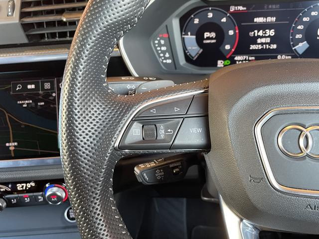 Ｑ３スポーツバック ３５ＴＤＩクワトロ　Ｓライン　ワンオーナー　純正ナビ　３６０度カメラ　ＡｐｐｌｅＣａｒＰｌａｙ　Ｂｌｕｅｔｏｏｔｈ　ベーシックＰＫＧ　アシスタンスＰＫＧ　テクノロジーＰＫＧ　ＡＣＣ　サイドアシスト　バーチャルコックピット（8枚目）