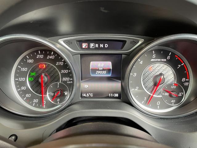 Aクラス A45 4マチック アドバンストPKG サンルーフ キーレスゴー ナビ TV Bluetooth DVD バックカメラ ACC LKA BSM パークトロニック 純正RECAROシート ETC AMGドライバーズPKG(6枚目)