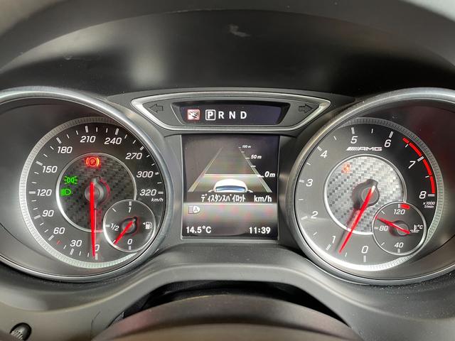 Aクラス A45 4マチック アドバンストPKG サンルーフ キーレスゴー ナビ TV Bluetooth DVD バックカメラ ACC LKA BSM パークトロニック 純正RECAROシート ETC AMGドライバーズPKG(8枚目)