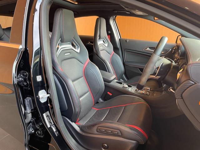 Aクラス A45 4マチック アドバンストPKG サンルーフ キーレスゴー ナビ TV Bluetooth DVD バックカメラ ACC LKA BSM パークトロニック 純正RECAROシート ETC AMGドライバーズPKG(28枚目)