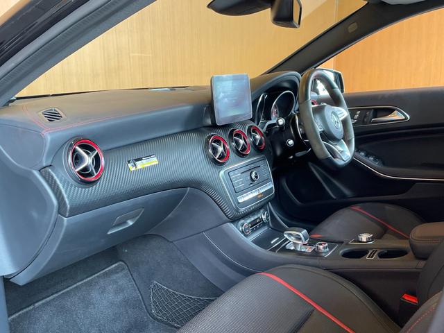 Aクラス A45 4マチック アドバンストPKG サンルーフ キーレスゴー ナビ TV Bluetooth DVD バックカメラ ACC LKA BSM パークトロニック 純正RECAROシート ETC AMGドライバーズPKG(32枚目)