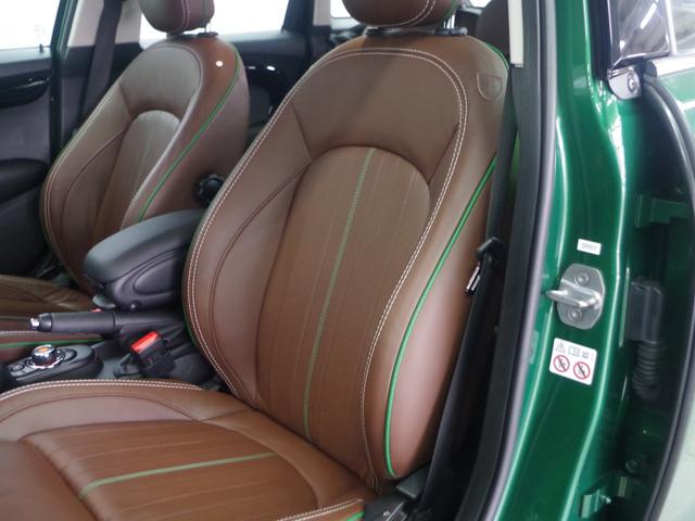 MINI クーパーD 60イヤーズエディション ブラウンレザーシート 純正ナビ バックカメラ クルーズコントロール ETC 前後障害物センサー コンフォートアクセス シートヒーター 衝突軽減ブレーキ Bluetooth 純正17インチアルミ(17枚目)
