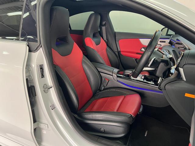 ＣＬＡクラス ＣＬＡ２００ｄ　パノラマＳＲ　ＡＭＧレザーエクスクルーシブＰＫＧ　アドバンスドＰＫＧ　レーダーセーフティＰＫＧ　ＭＢＵＸ　マルチカラーアンビエントライト　ＨＵＤ　ワイヤレスチャージング　純正ナビ　全方位カメラ　ＥＴＣ（3枚目）