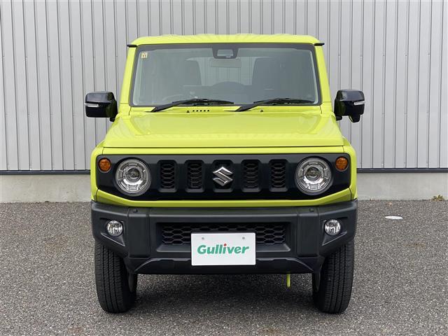 ジムニー XC 衝突被害軽減ブレーキ 4WD 社外16インチアルミホイール冬タイヤセット有 クルーズコントロール 前席シートヒーター 社外1DINデッキ(CD/ラジオ/USB/Bluetooth) 純正LEDライト(5枚目)