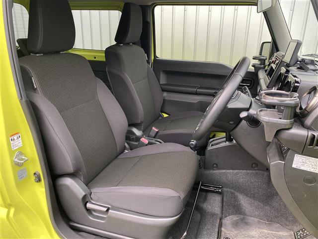 ジムニー XC 衝突被害軽減ブレーキ 4WD 社外16インチアルミホイール冬タイヤセット有 クルーズコントロール 前席シートヒーター 社外1DINデッキ(CD/ラジオ/USB/Bluetooth) 純正LEDライト(13枚目)
