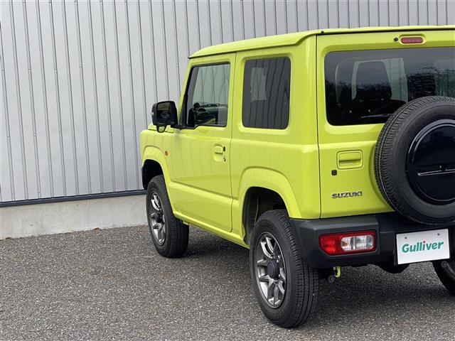 ジムニー XC 衝突被害軽減ブレーキ 4WD 社外16インチアルミホイール冬タイヤセット有 クルーズコントロール 前席シートヒーター 社外1DINデッキ(CD/ラジオ/USB/Bluetooth) 純正LEDライト(33枚目)