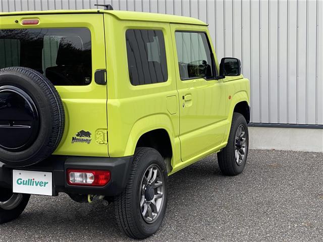 ジムニー XC 衝突被害軽減ブレーキ 4WD 社外16インチアルミホイール冬タイヤセット有 クルーズコントロール 前席シートヒーター 社外1DINデッキ(CD/ラジオ/USB/Bluetooth) 純正LEDライト(34枚目)