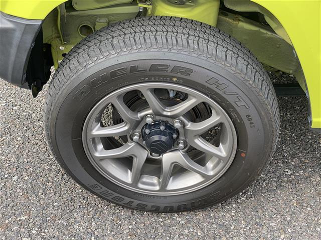 ジムニー XC 衝突被害軽減ブレーキ 4WD 社外16インチアルミホイール冬タイヤセット有 クルーズコントロール 前席シートヒーター 社外1DINデッキ(CD/ラジオ/USB/Bluetooth) 純正LEDライト(35枚目)
