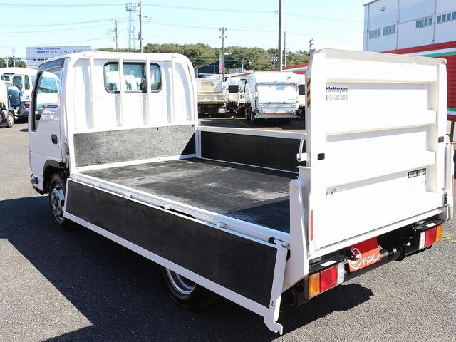 フルフラットロー アーム式パワーゲート 昇降能力600kg 3方開 キーレス ETC ASR 後輪Wタイヤ Eg型式4JJ1 新明和RA06-1171 リフト寸93-142高さ108 荷台寸302-160-38(12枚目)