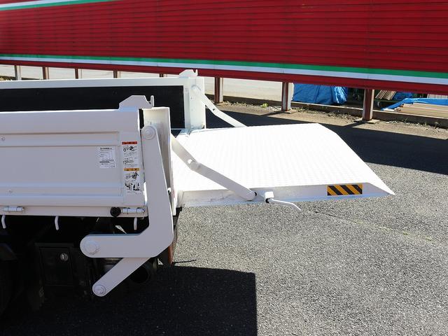 フルフラットロー アーム式パワーゲート 昇降能力600kg 3方開 キーレス ETC ASR 後輪Wタイヤ Eg型式4JJ1 新明和RA06-1171 リフト寸93-142高さ108 荷台寸302-160-38(15枚目)