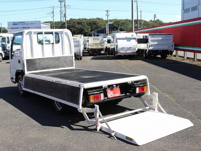 フルフラットロー アーム式パワーゲート 昇降能力600kg 3方開 キーレス ETC ASR 後輪Wタイヤ Eg型式4JJ1 新明和RA06-1171 リフト寸93-142高さ108 荷台寸302-160-38(22枚目)