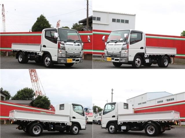 キャンター 全低床 2t 全低床 平ボディ 5MT 衝突軽減ブレーキ 車線逸脱警報装置 トラクションコントロール メッキパーツ付き 左電動格納ミラー ETC 荷台寸312/161/38 車両総重量4385キロ(53枚目)