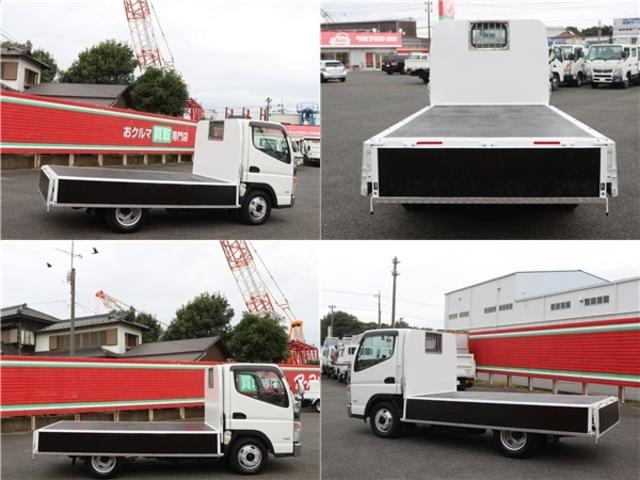 キャンター 全低床 2t 全低床 平ボディ 5MT 衝突軽減ブレーキ 車線逸脱警報装置 トラクションコントロール メッキパーツ付き 左電動格納ミラー ETC 荷台寸312/161/38 車両総重量4385キロ(55枚目)