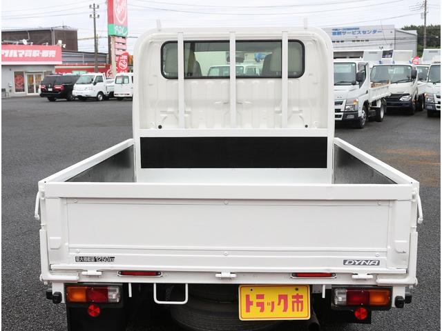 ダイナトラック Wキャブロングジャストロー ダブルキャブ 1.25トン積 Wキャブ三方開 6人乗 5速MT3ペダル 数中ドアロック リアヒーター 全席PW付き フォグランプ サイドボックス 鳥居ツノ 荷台寸法210-160-38(28枚目)