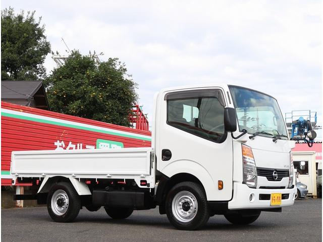 アトラストラック フルスーパーローDX 1.5トン積 平ボディ三方開 10尺 5速MT3ペダル 坂道発進補助装置 電格ミラー フォグランプ バイザーマット ETC 荷台寸法310-160-32 車両総重量3515K(3枚目)