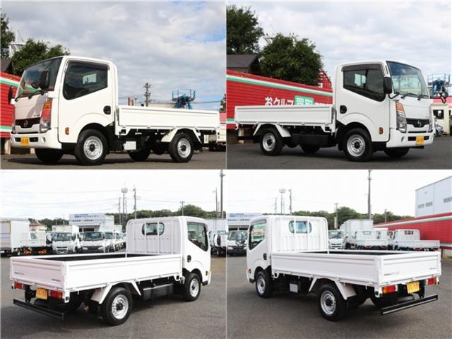 アトラストラック フルスーパーローDX 1.5トン積 平ボディ三方開 10尺 5速MT3ペダル 坂道発進補助装置 電格ミラー フォグランプ バイザーマット ETC 荷台寸法310-160-32 車両総重量3515K(5枚目)