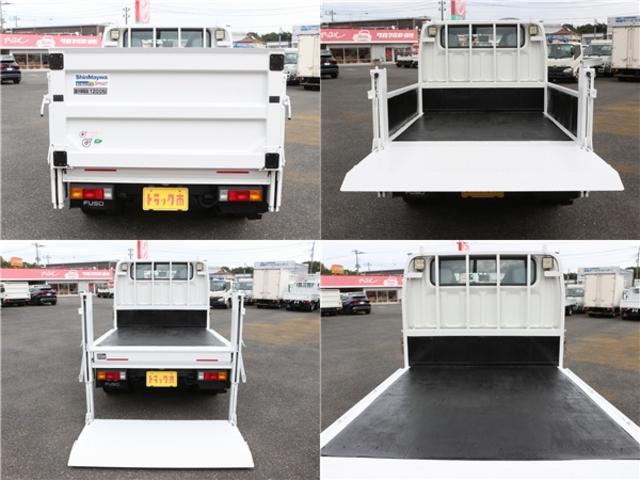 キャンター Wキャブ Wキャブ 垂直パワーゲート 4WD車 1.2トン積 6人乗 外SDナビ フルセグTV バックモニター ETC レーンアシスト 坂道発進補助 Rヒーター ミラーヒーター 新明和製PG 600K(8枚目)