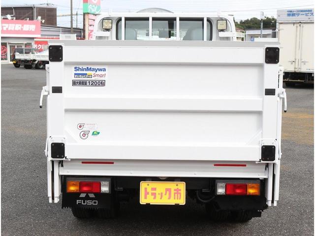 キャンター Wキャブ Wキャブ 垂直パワーゲート 4WD車 1.2トン積 6人乗 外SDナビ フルセグTV バックモニター ETC レーンアシスト 坂道発進補助 Rヒーター ミラーヒーター 新明和製PG 600K(25枚目)
