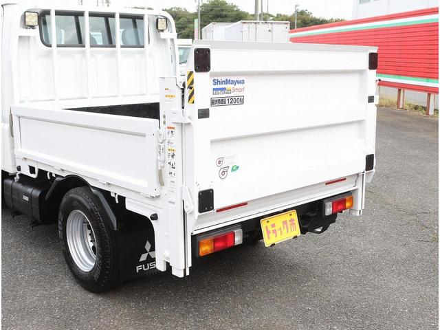 キャンター Wキャブ Wキャブ 垂直パワーゲート 4WD車 1.2トン積 6人乗 外SDナビ フルセグTV バックモニター ETC レーンアシスト 坂道発進補助 Rヒーター ミラーヒーター 新明和製PG 600K(29枚目)