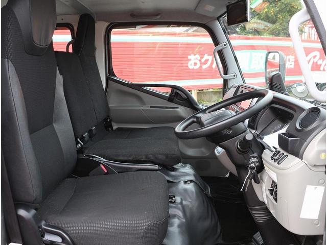 キャンター Wキャブ Wキャブ 垂直パワーゲート 4WD車 1.2トン積 6人乗 外SDナビ フルセグTV バックモニター ETC レーンアシスト 坂道発進補助 Rヒーター ミラーヒーター 新明和製PG 600K(39枚目)