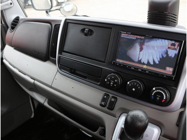 キャンター Wキャブ Wキャブ 垂直パワーゲート 4WD車 1.2トン積 6人乗 外SDナビ フルセグTV バックモニター ETC レーンアシスト 坂道発進補助 Rヒーター ミラーヒーター 新明和製PG 600K(43枚目)