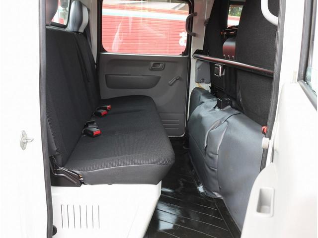 キャンター Wキャブ Wキャブ 垂直パワーゲート 4WD車 1.2トン積 6人乗 外SDナビ フルセグTV バックモニター ETC レーンアシスト 坂道発進補助 Rヒーター ミラーヒーター 新明和製PG 600K(53枚目)