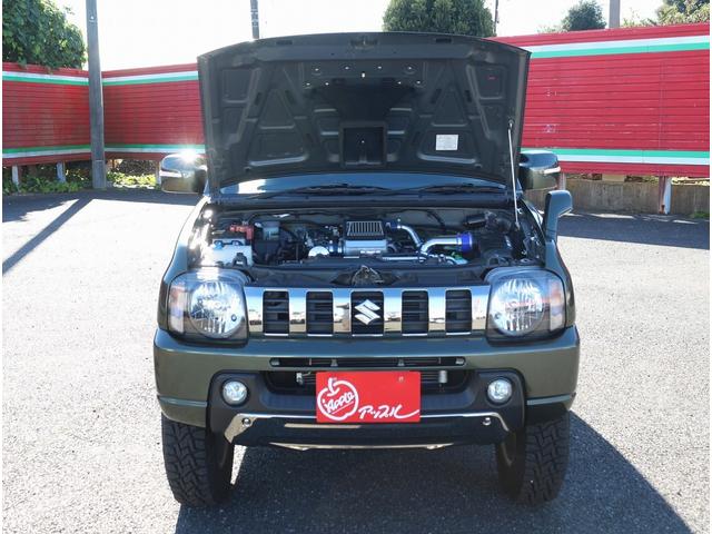 ジムニー ランドベンチャー　ワンオーナー　４ＷＤ　５速マニュアル　リフトＵＰ１インチ　モンスタースポーツサスペンション　レカロシート（純正シート車内積）　社外マフラー　キーレス＆予備キー　ＥＴＣ２．０　純正１６インチＡＷ（40枚目）