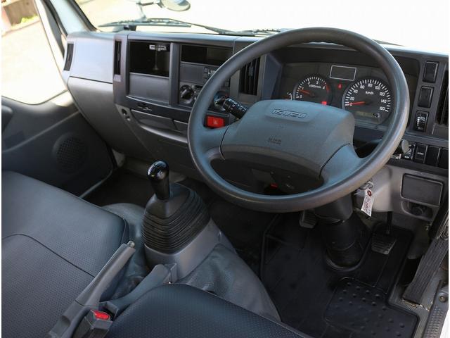 エルフトラック 強化フルフラットローダンプ 3t フルフラットロー 強化ダンプ 6MT 3方開 中間ピン2本 荷台寸305/160/37 新明和DR2-0110SY メッキパーツ ETC 保証書&取説 EG型式4JJ1(110kw)150PS(52枚目)