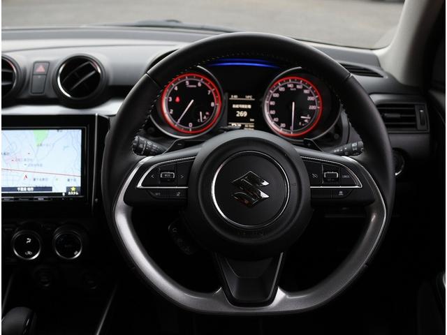 スイフト RS RSセーフティPKG 全方位モニター 純正ナビ&フルセグTV ETC スマートキー2個 パドルシフト ドライブレコーダー前後 シートヒーター レーダークルーズコントロール バイザー&フロアマット(13枚目)