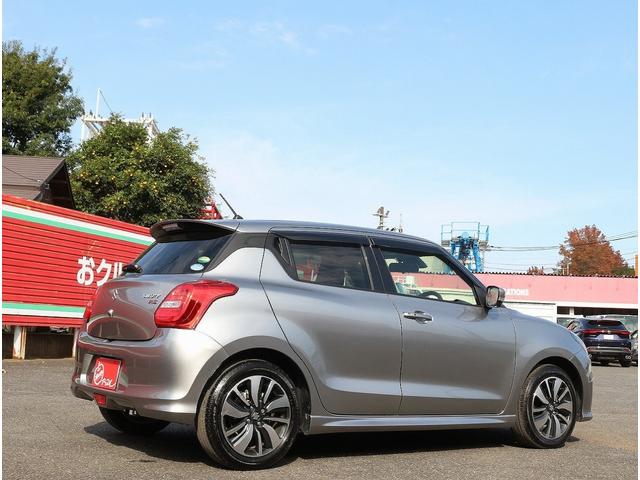 スイフト RS RSセーフティPKG 全方位モニター 純正ナビ&フルセグTV ETC スマートキー2個 パドルシフト ドライブレコーダー前後 シートヒーター レーダークルーズコントロール バイザー&フロアマット(45枚目)