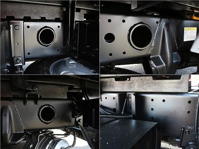 キャンター ダンプ 全低床強化ダンプ三方開 3トン積 5速MT3ペダル キーレス 中間ピン2個 電格ミラー フォグランプ バイザーマット 極東製荷台DD02-31 荷台寸法305-160-38 3t積 F5(15枚目)