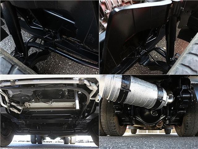 キャンター ダンプ 全低床強化ダンプ三方開 3トン積 5速MT3ペダル キーレス 中間ピン2個 電格ミラー フォグランプ バイザーマット 極東製荷台DD02-31 荷台寸法305-160-38 3t積 F5(17枚目)