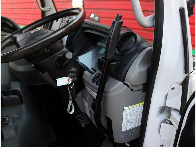 キャンター ダンプ 全低床強化ダンプ三方開 3トン積 5速MT3ペダル キーレス 中間ピン2個 電格ミラー フォグランプ バイザーマット 極東製荷台DD02-31 荷台寸法305-160-38 3t積 F5(35枚目)