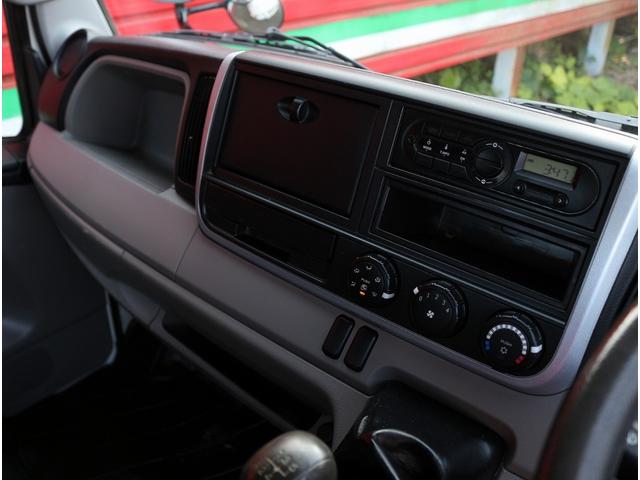 キャンター ダンプ 全低床強化ダンプ三方開 3トン積 5速MT3ペダル キーレス 中間ピン2個 電格ミラー フォグランプ バイザーマット 極東製荷台DD02-31 荷台寸法305-160-38 3t積 F5(42枚目)