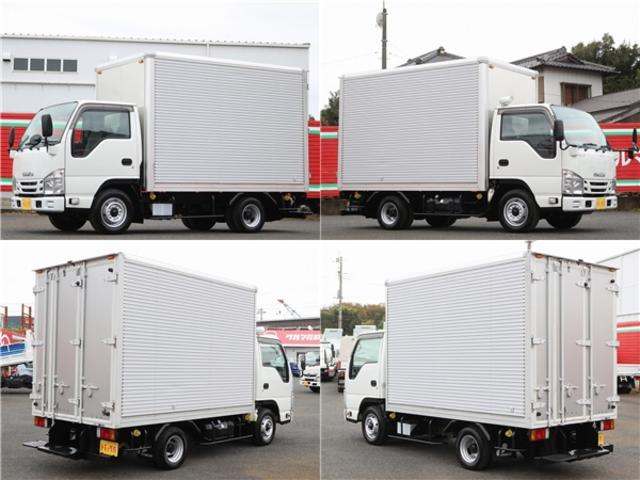 エルフトラック アルミV 1.5トン積 パネルV 三扉開カギ付 キーレス バックカメラ 室内灯ブザー アイドリングS 電格ミラー 拡声器ノボル製 ラッシングレール パブコ製 箱寸法308-164-197(5枚目)