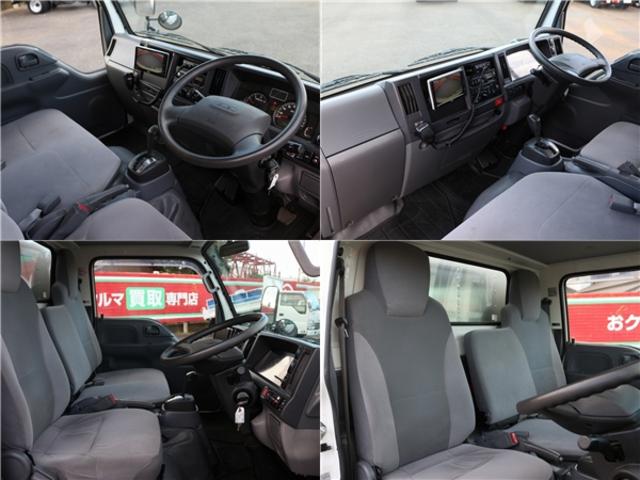 エルフトラック アルミV 1.5トン積 パネルV 三扉開カギ付 キーレス バックカメラ 室内灯ブザー アイドリングS 電格ミラー 拡声器ノボル製 ラッシングレール パブコ製 箱寸法308-164-197(13枚目)