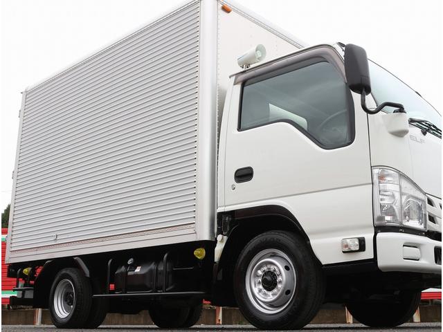 エルフトラック アルミV 1.5トン積 パネルV 三扉開カギ付 キーレス バックカメラ 室内灯ブザー アイドリングS 電格ミラー 拡声器ノボル製 ラッシングレール パブコ製 箱寸法308-164-197(30枚目)