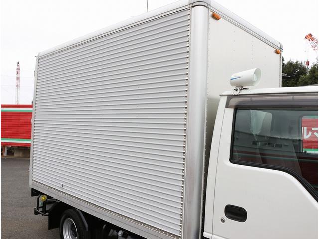 エルフトラック アルミV 1.5トン積 パネルV 三扉開カギ付 キーレス バックカメラ 室内灯ブザー アイドリングS 電格ミラー 拡声器ノボル製 ラッシングレール パブコ製 箱寸法308-164-197(32枚目)