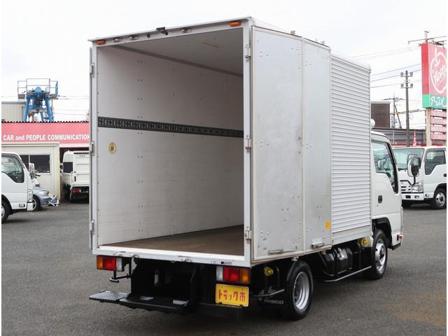 エルフトラック アルミV 1.5トン積 パネルV 三扉開カギ付 キーレス バックカメラ 室内灯ブザー アイドリングS 電格ミラー 拡声器ノボル製 ラッシングレール パブコ製 箱寸法308-164-197(39枚目)