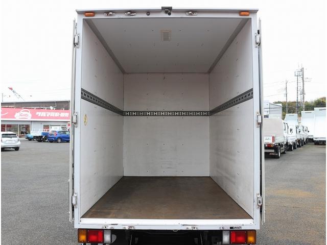エルフトラック アルミV 1.5トン積 パネルV 三扉開カギ付 キーレス バックカメラ 室内灯ブザー アイドリングS 電格ミラー 拡声器ノボル製 ラッシングレール パブコ製 箱寸法308-164-197(41枚目)