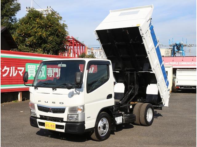 キャンター 全低床ダンプ　３０００キロ積載　ディーゼルＴＢ　５速ＭＴ　中間ピン２本　車線逸脱警報装置　キーレス　ＥＴＣ　コボレーン　荷台寸３０４－１６０－３８　最大積載量３０００キロ　車両総重量６０３５キロ（72枚目）