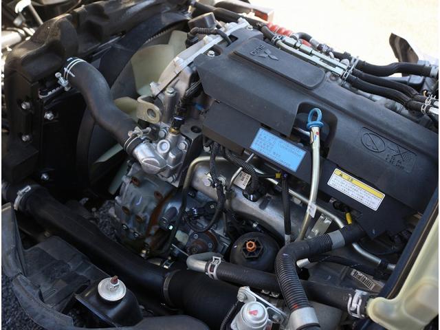 キャンター 全低床ダンプ　３ｔ　全低床強化ダンプ　５ＭＴ　車線逸脱警報装置　キーレス　ＥＴＣ　極東開発ＤＤ０２－３１　荷台寸３０４／１６０／３８　１０尺　３方開　中間ピン２本　コボレーン　ＳＴタイヤ　車両総重量６０１５キロ（51枚目）