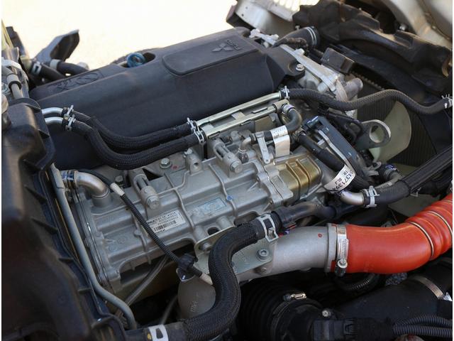 キャンター 全低床ダンプ　３ｔ　全低床強化ダンプ　５ＭＴ　車線逸脱警報装置　キーレス　ＥＴＣ　極東開発ＤＤ０２－３１　荷台寸３０４／１６０／３８　１０尺　３方開　中間ピン２本　コボレーン　ＳＴタイヤ　車両総重量６０１５キロ（54枚目）