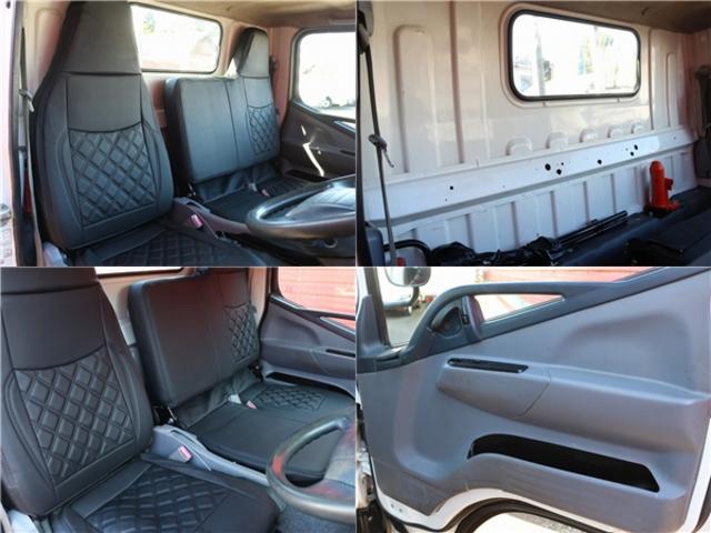 キャンター 　垂直パワーゲート　平ボディ三方開　２．９５トン積　集中ドアロック　レザー調シートカバー　荷台鉄板張り　電格ミラー　　コーナーライト　ドラレコ　荷台寸法３０７－１６０－３２　リフト寸法１１３－１５８（14枚目）