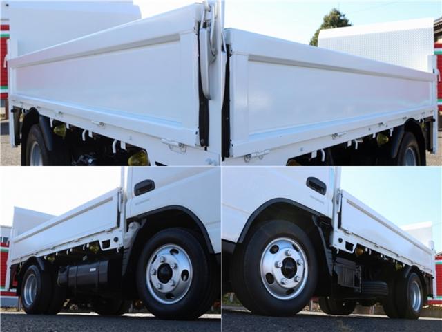 キャンター 　垂直パワーゲート　平ボディ三方開　２．９５トン積　集中ドアロック　レザー調シートカバー　荷台鉄板張り　電格ミラー　　コーナーライト　ドラレコ　荷台寸法３０７－１６０－３２　リフト寸法１１３－１５８（15枚目）